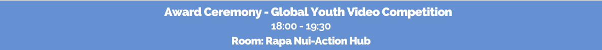 banner award Youth day Cop25