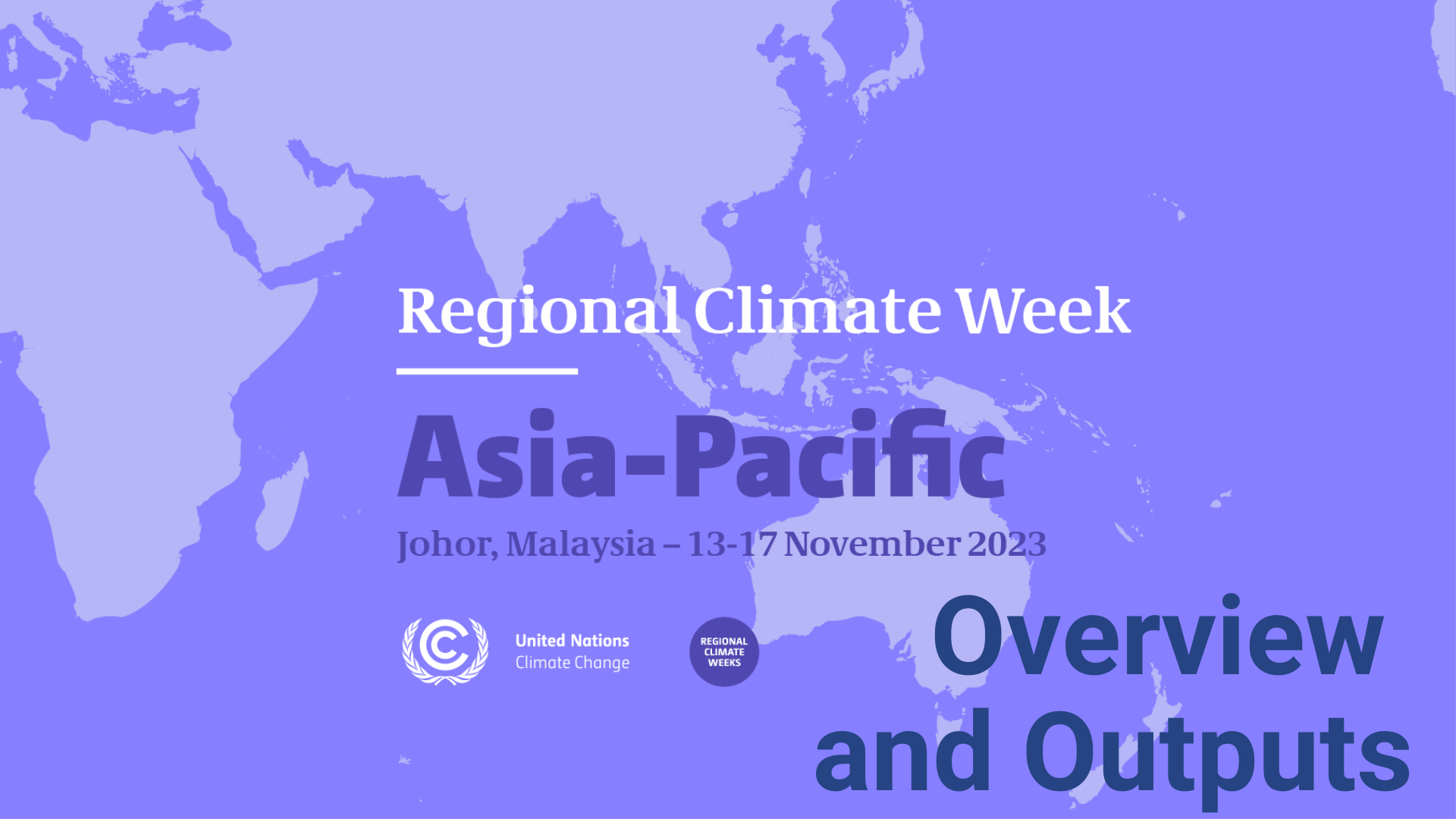 APCW 2023 Overview and Outputs