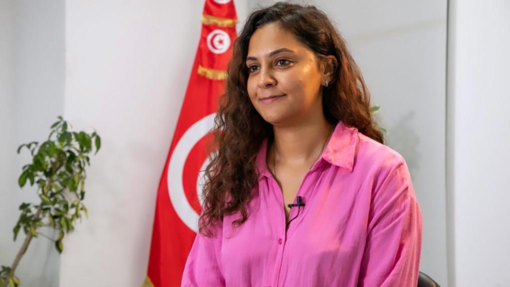 Portrait of Wafa Hmadi, NDC and LT-LEDS Specialist, RCC MENA, UN Climate Change