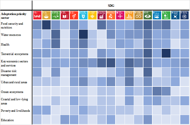 2025 NDC synthesis report adaptation SDGs