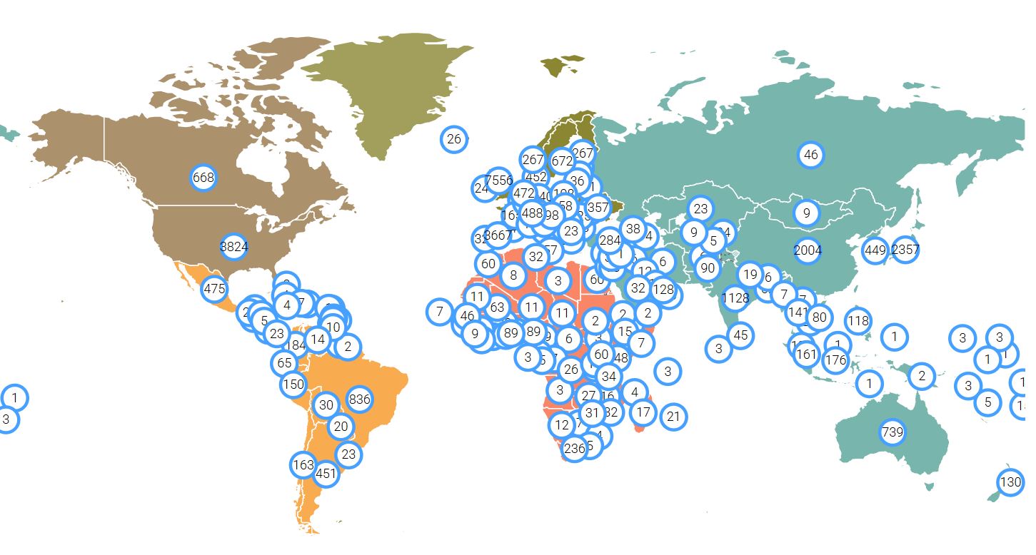 screenshot of the nazca portal