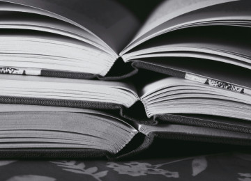 Picture showing books