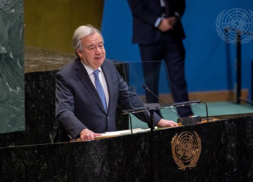 UN Secretary-General speaks at General Assembly