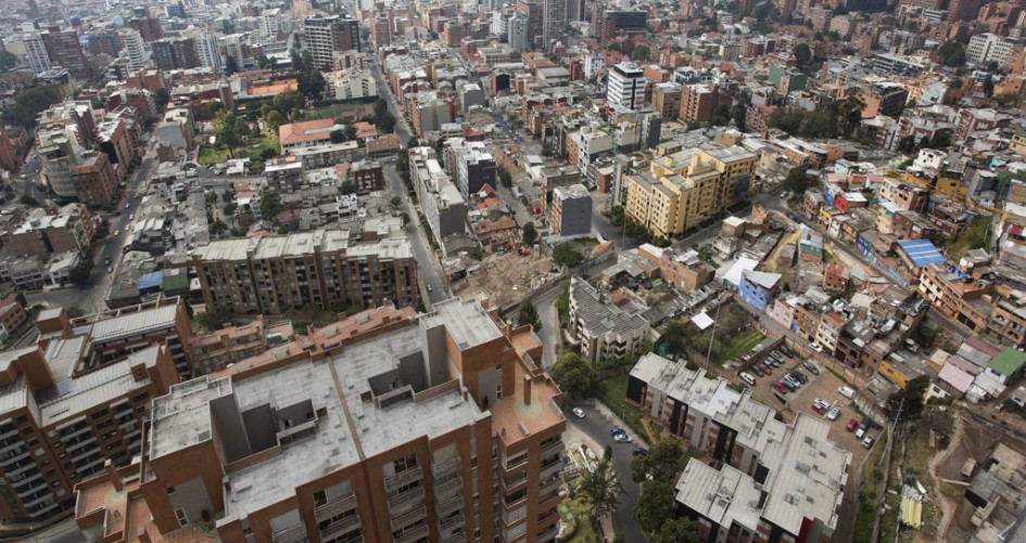 City view of Bogotá, Colombia. Photo: Dominic Chavez/World Bank