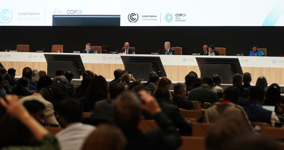 The closing plenary of COP29