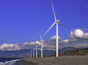Coastal wind turbines