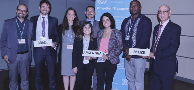 Representatives from developing countries present their national efforts to address climate change as part of a Facilitative Sharing of Views session at the UN Climate Change Conference in Bonn.