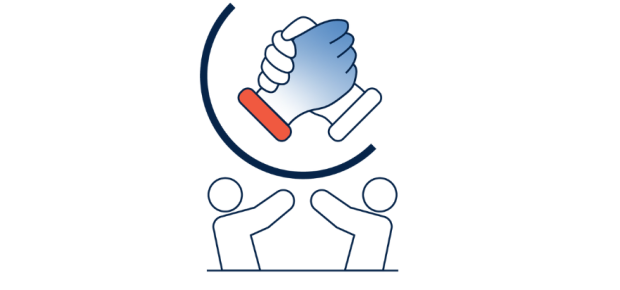action and support icon